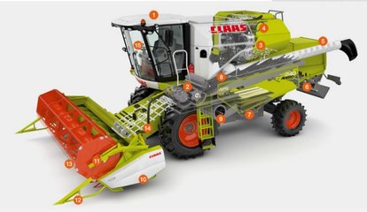 CLAAS(科乐收)AVERO 160联合收割机-科乐收联合收割机-报价、补贴和图片